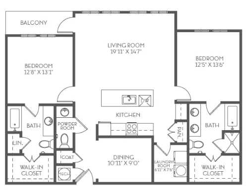 The Kennedy Apartments San Antonio Floorplan 9