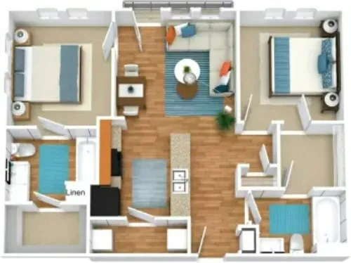 The Landings at Brooks City-Base San Antonio FloorPlan 5