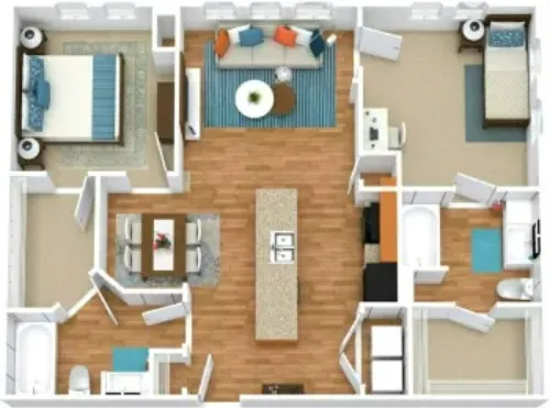 The Landings at Brooks City-Base San Antonio FloorPlan 6