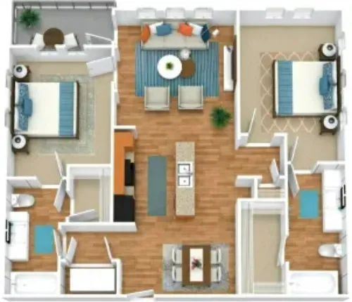 The Landings at Brooks City-Base San Antonio FloorPlan 7