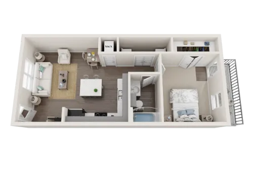 The Leighton Lubbock FloorPlan 1