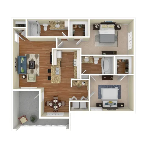 The Lodge At Shavano Park San Antonio Floorplan 5