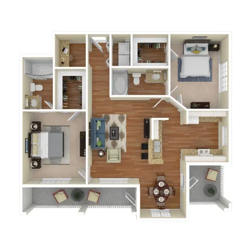 The Lodge At Shavano Park San Antonio Floorplan 6