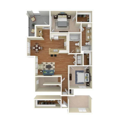 The Lodge At Shavano Park San Antonio Floorplan 7
