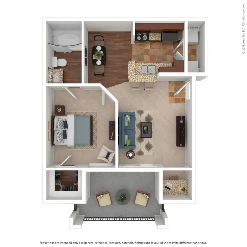 The Lodge At Westover Hills San Antonio Floorplan 1
