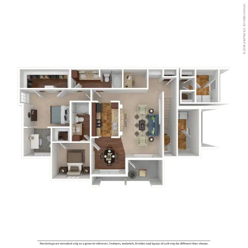 The Lodge At Westover Hills San Antonio Floorplan 15