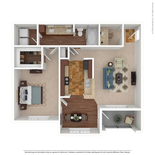 The Lodge At Westover Hills San Antonio Floorplan 3