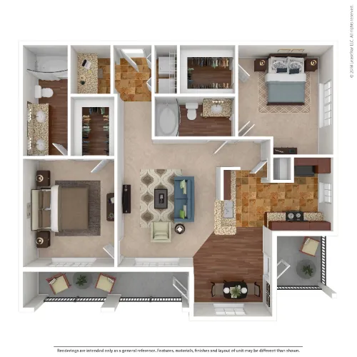 The Lodge At Westover Hills San Antonio Floorplan 8