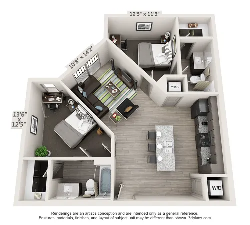 The Oasis San Antonio Floorplan 3