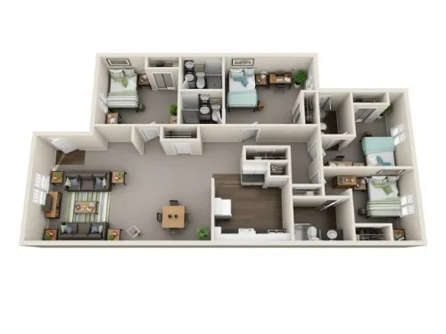 The One at Lubbock floor plan 7