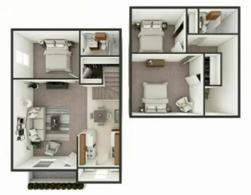 The Park Apartments Lubbock FloorPlan 11
