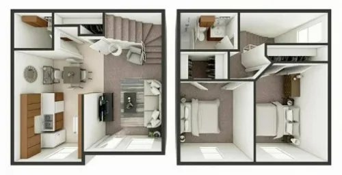 The Park Apartments Lubbock FloorPlan 9