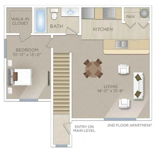 The Park at Braun Station San Antonio FloorPlan 1
