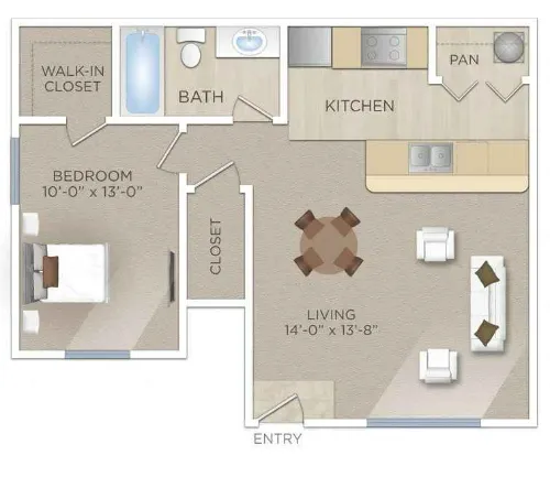 The Park at Braun Station San Antonio FloorPlan 2