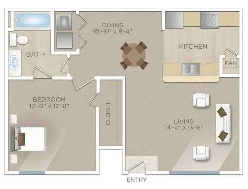 The Park at Braun Station San Antonio FloorPlan 3