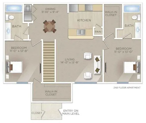 The Park at Braun Station San Antonio FloorPlan 8