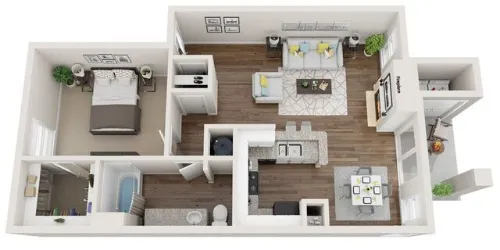 The Preserve at Westover Hills San Antonio Floorplan 1