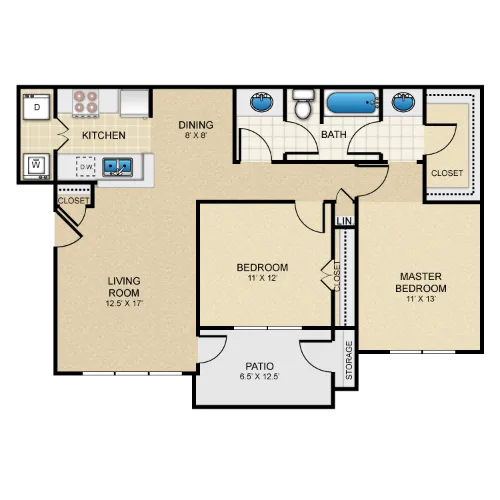 The Redland San Antonio Floorplan 4