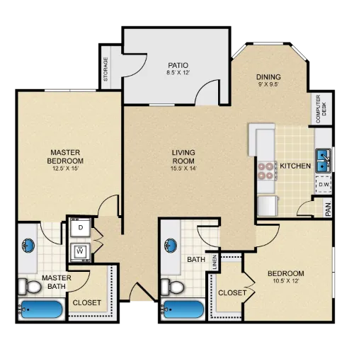 The Redland San Antonio Floorplan 5