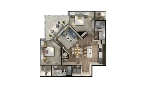 The Salado at Red Berry San Antonio FloorPlan 6