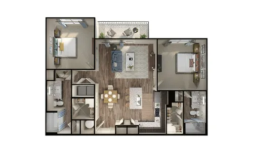 The Salado at Red Berry San Antonio FloorPlan 7