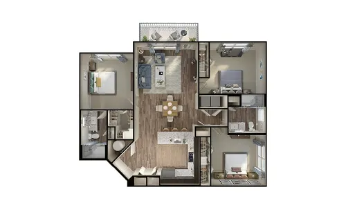 The Salado at Red Berry San Antonio FloorPlan 8