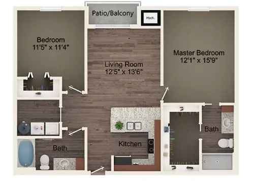 The St. John Floorplan 9