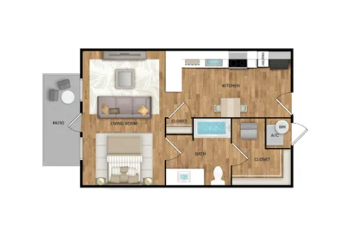 The Tobin Estate Phase III San Antonio Floorplan 1
