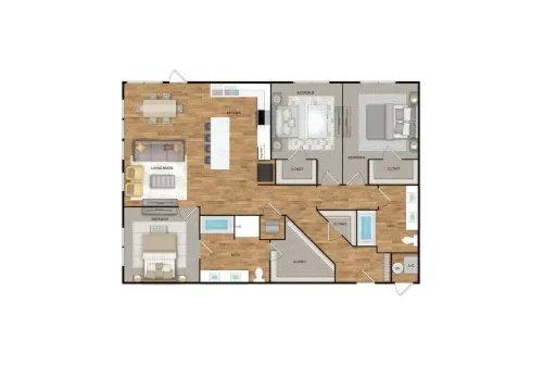 The Tobin Estate Phase III San Antonio Floorplan 17