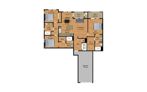 The Tobin Estate Phase III San Antonio Floorplan 18