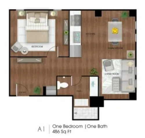 The Travis Building San Antonio FloorPlan 1