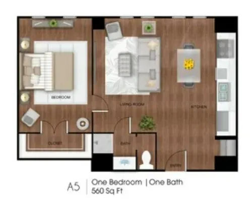 The Travis Building San Antonio FloorPlan 4