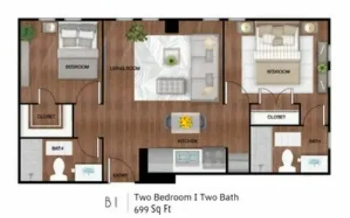 The Travis Building San Antonio FloorPlan 6