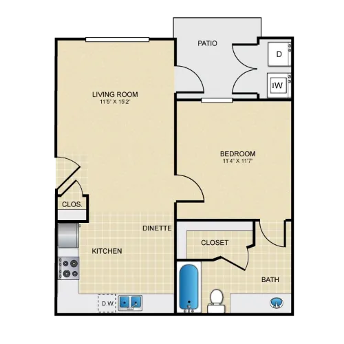 The Villages at Lost Creek San Antonio Floorplan 1