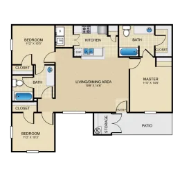 The Villages at Lost Creek San Antonio Floorplan 5