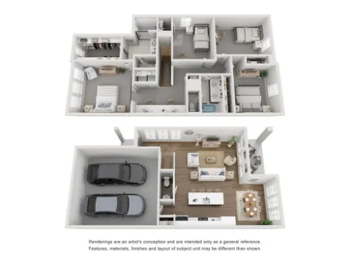 The Villas at Bella Vista San Antonio FloorPlan 3