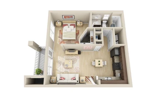 Thirty Oaks San Antonio Floorplan 1