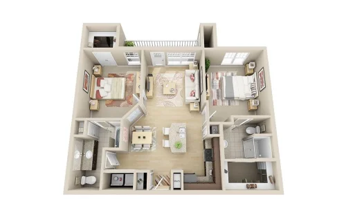 Thirty Oaks San Antonio Floorplan 12
