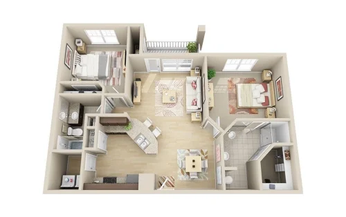 Thirty Oaks San Antonio Floorplan 13