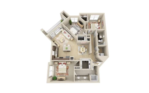 Thirty Oaks San Antonio Floorplan 16
