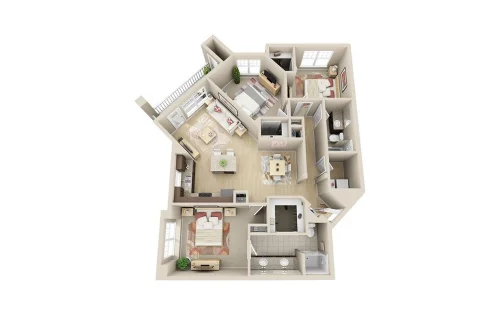 Thirty Oaks San Antonio Floorplan 17