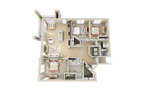 Thirty Oaks San Antonio Floorplan 19