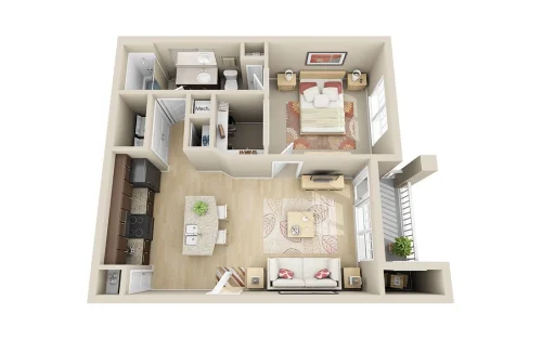 Thirty Oaks San Antonio Floorplan 2