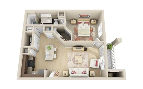 Thirty Oaks San Antonio Floorplan 6