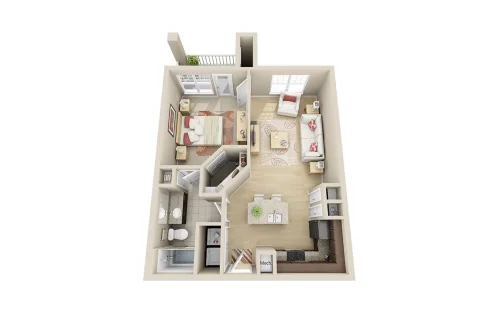 Thirty Oaks San Antonio Floorplan 7