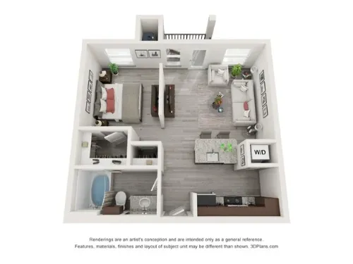 Timberhill Commons San Antonio Floorplan 1