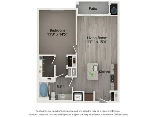 Timberhill Commons San Antonio Floorplan 3