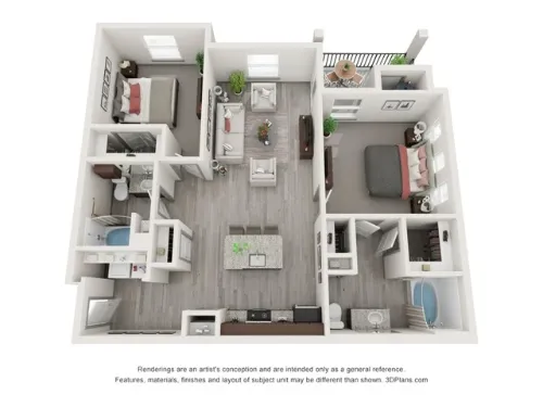 Timberhill Commons San Antonio Floorplan 8