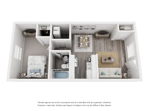 Trails of Elm Creek San Antonio Floorplan 1