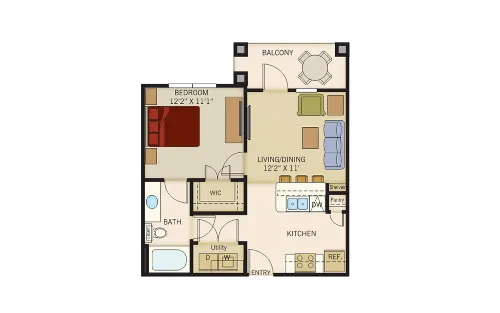 TruNorth at Bulverde San Antonio FloorPlan 1